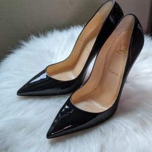 Christian Louboutin Black So Kate Pumps